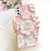 For Samsung Galaxy A03s Cute Cat Flower Cartoon Phone Case For Samsung A03S SM-A037G Shockproof Soft Silicone Covers Bumpers