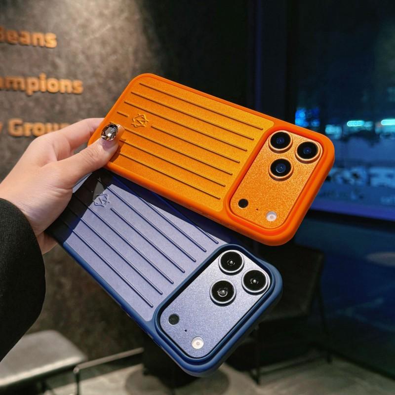 Magnetische Handyhülle iPhone 17/18 ProMax RIMOWA Kompatibel Stoßfest Hitzebeständig Aluminiummaterial