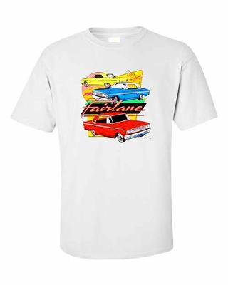1963 1964 1965 Ford Fairlane Classic Car T-shirt SINGLE OR DOUBLE Print F43
