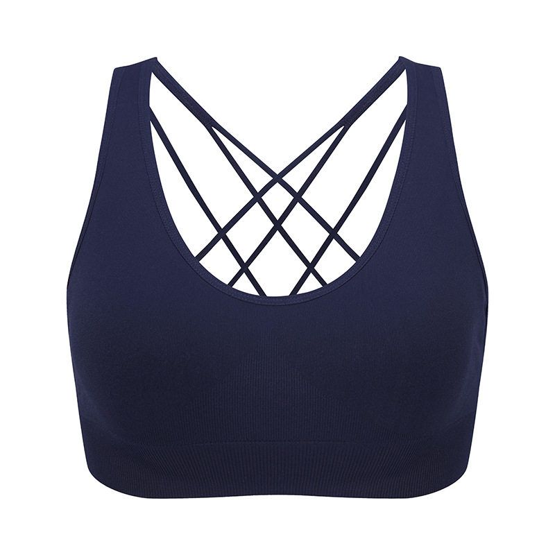 Color Discount Jm363 Fashion Fashion Seamless Bras Female without Steel Ring Bubble Wrap Beauty Back Yoga Underwear