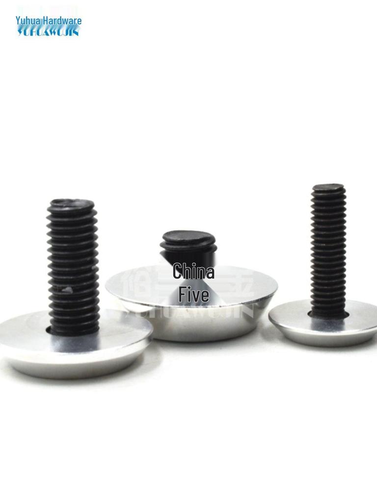 Aluminum Alloy Countersunk Tapered Washer for M4-M8 Screws, Thickened Concave-Convex Design