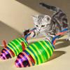 Self-Entertaining Mint Fish Cat Teething Toy – Bite-Resistant Striped Fish Design