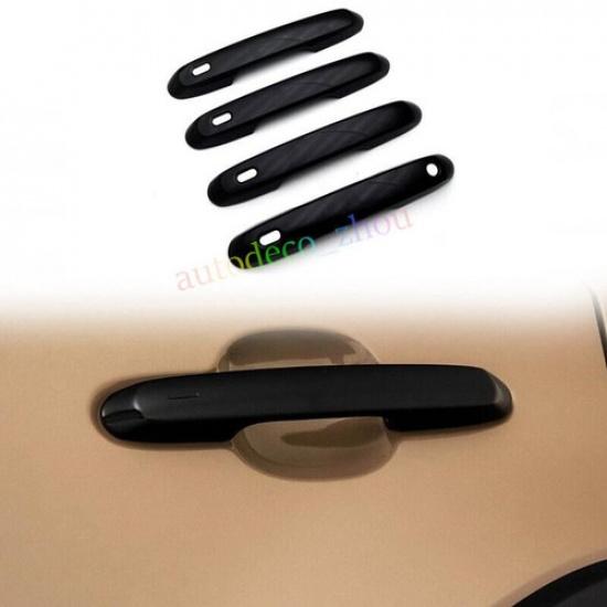 For Lexus GX GX550 2024 2025 Black ABS Car Outside Door Handle Cover Trim 4PCS