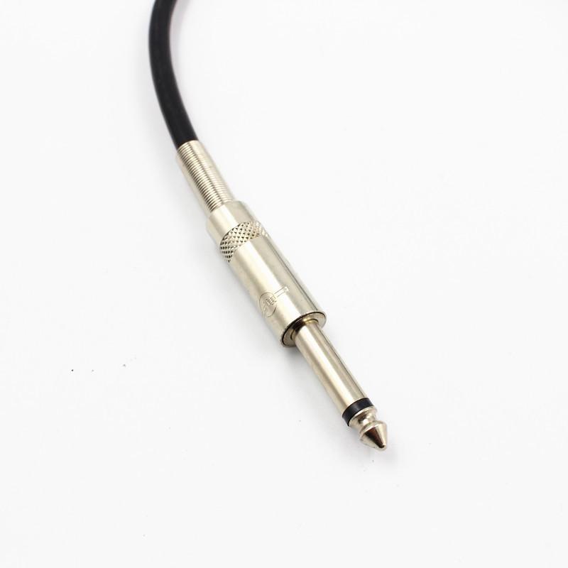USB Link Connection Cable 3M Guitar Bass To 6.3mm Jack For MacOSX Windows 98