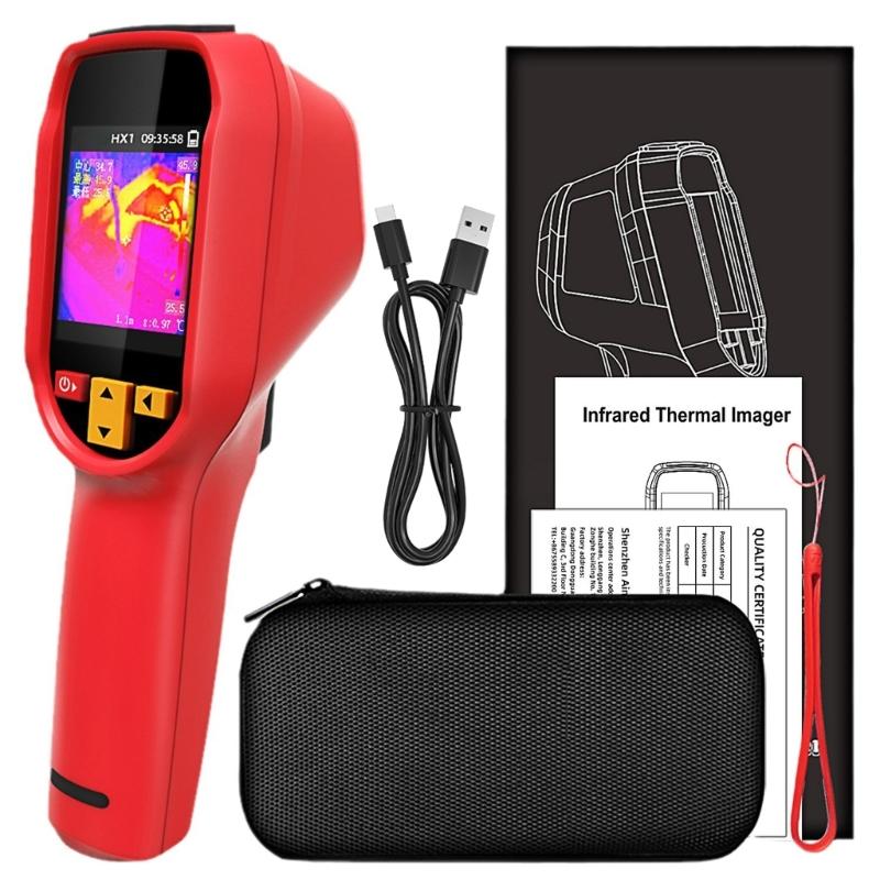 

Перезаряжаемая тепловизионная камера 240x240 пикселей 15 вариантов цвета Ручные конструкции для точного измерения температуры 1