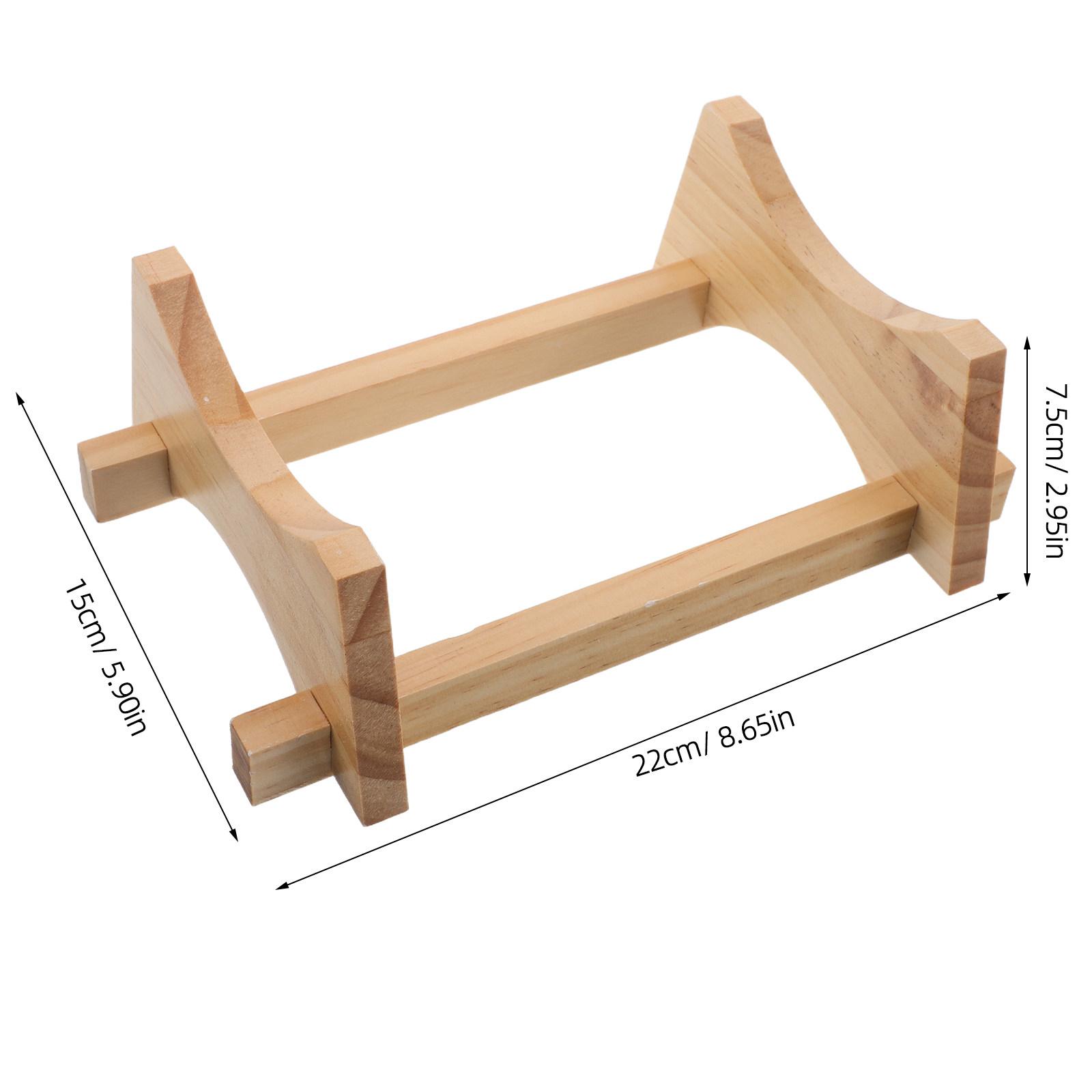 

Oak Barrel Stand Wooden Beverage Dispenser Stand for Whiskey Water Jug Wine Decanter Lemonade Pitcher Holder Home Bar Party светло-коричневого