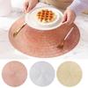 Reusable PVC Placemat Heat Resistant Dining Table Mat Wear-Resistant Stain-Proof Placemat for Home Kitchen Dining Table Protection