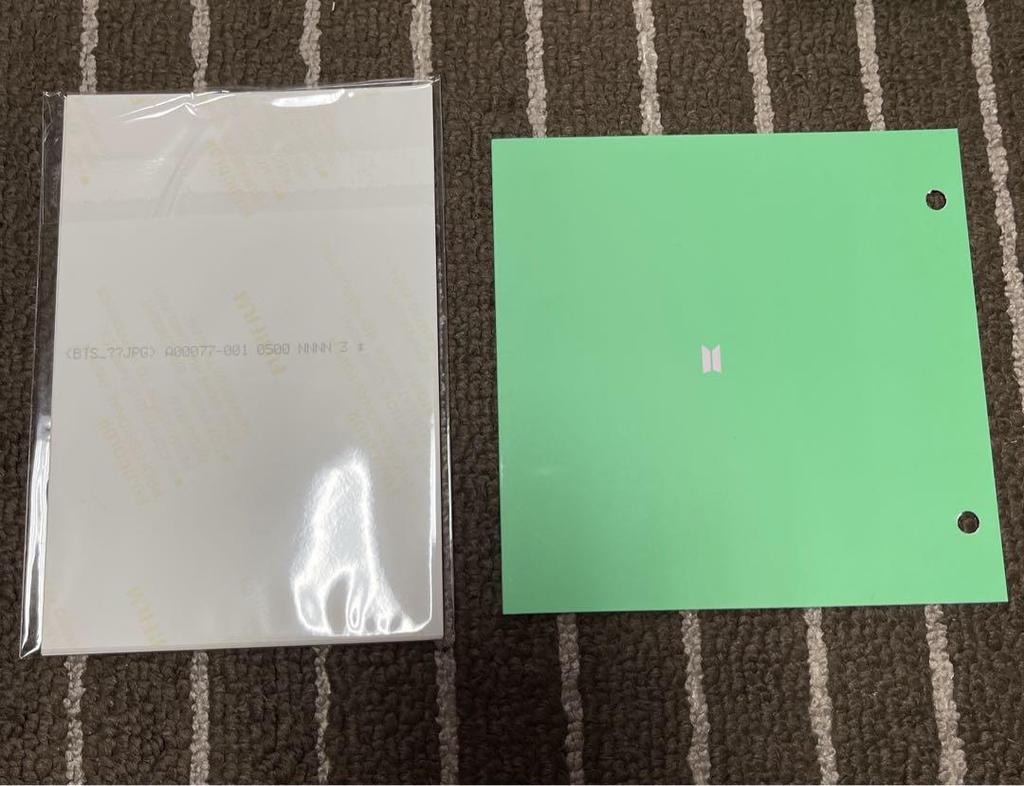 [USED] BTS Memories of 2020 Random Trading Card Jin Blu-ray