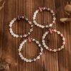 Accessories Super Bowl Alphabet Soft Pottery Beaded Bracelet, Fashion Rugby Pendant Bracelet Set Women