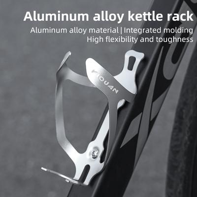 Ultraleichter Aluminiumlegierung Fahrradflaschenhalter Langlebiger Rennrad-Wasserflaschenhalter Universeller Mountainbike-Flaschenhalter