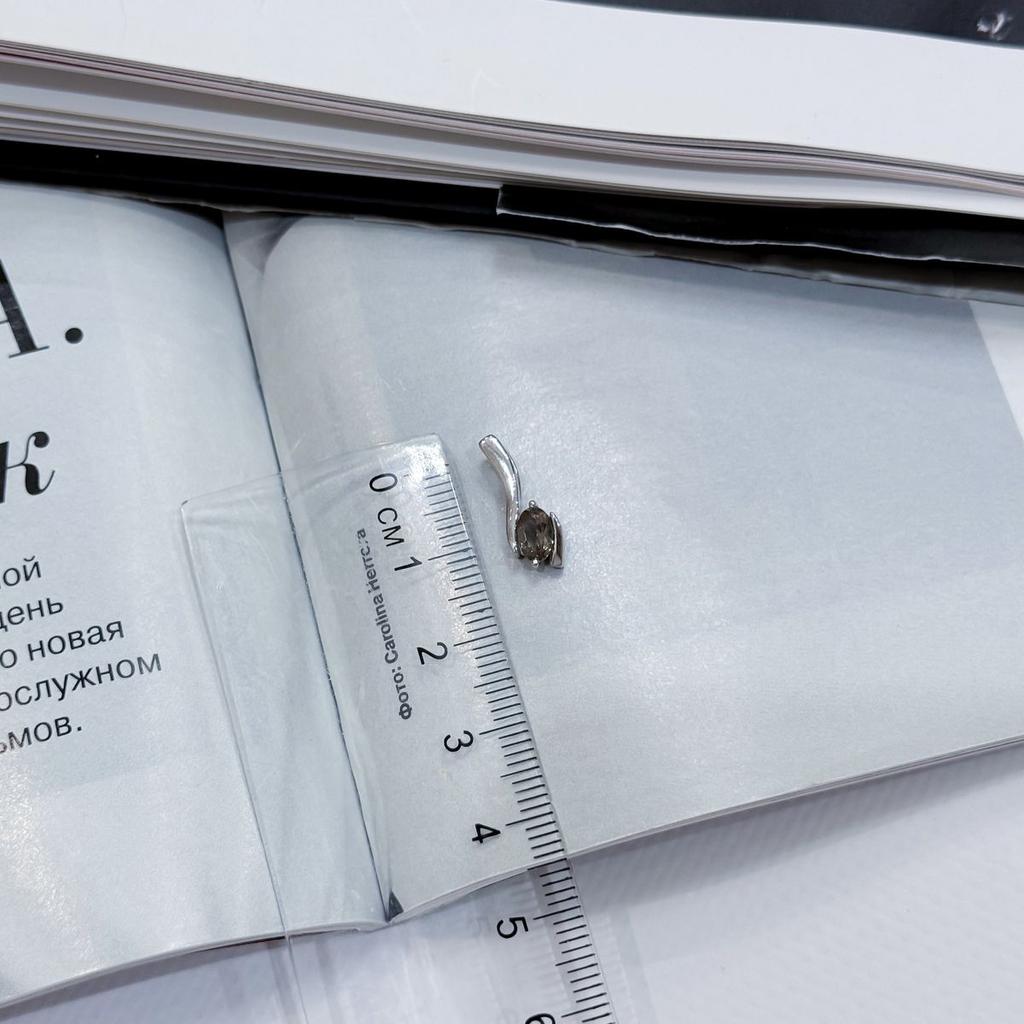 Серебряная подвеска с султанитом 0.445ct (2168874)