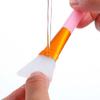 2PCS Silicone Mask Applicator Tool Face Mask Brush Soft Silicone Facial Mud Makeup Brushes Face Mask Beauty Tool Hairless Spatula Applicator Tools