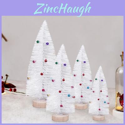Mini-Weihnachtsbaum mit weißen Glocken Festliche Feiertagsdekoration Perfekt für Weihnachtsfeiern
