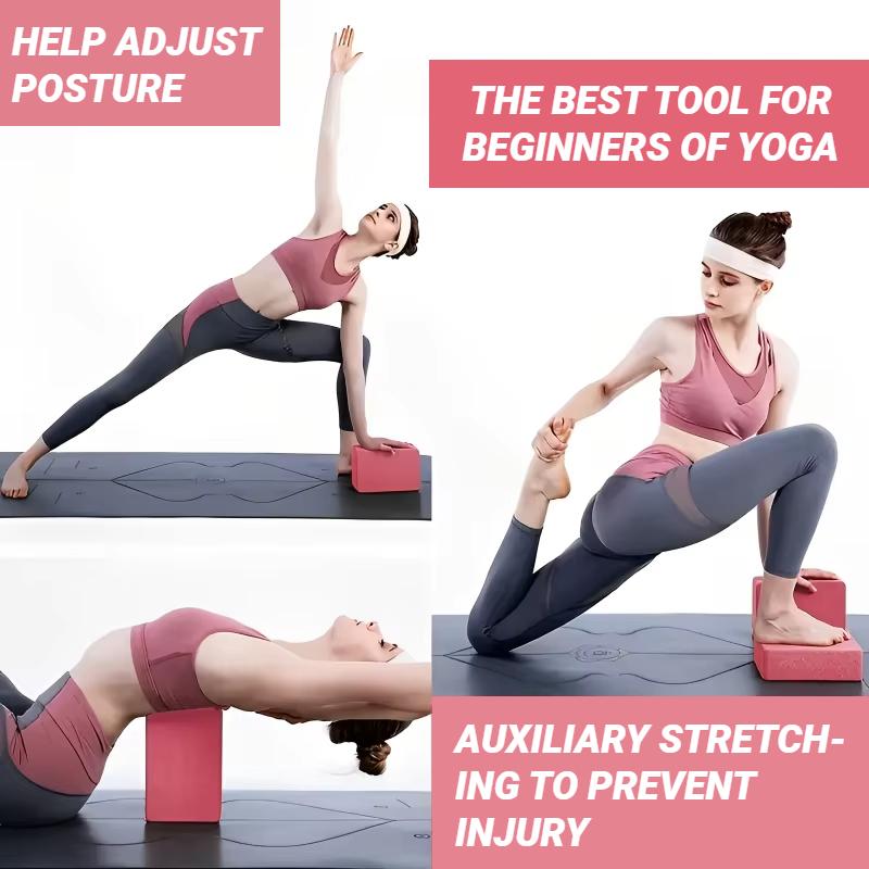 Durable And Safe Yoga Blocks Gym Foam Brick Pilates Training Exercise Fitness Bolster Pillow Cushion Stretching Body Shaping Building Cubes