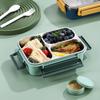 304 Stainless Steel Picnic Box 2/3 Grid Food Container Portable Lunch Boxes  Adults