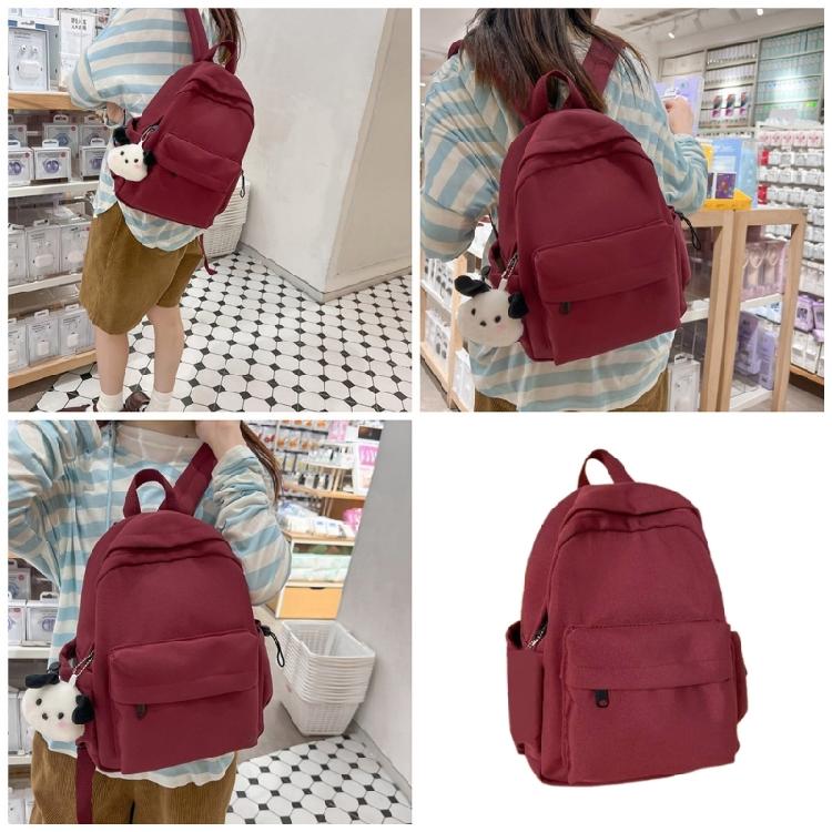 Stylish and Practical School Bag Women's Nylon Backpack for Students and Travel