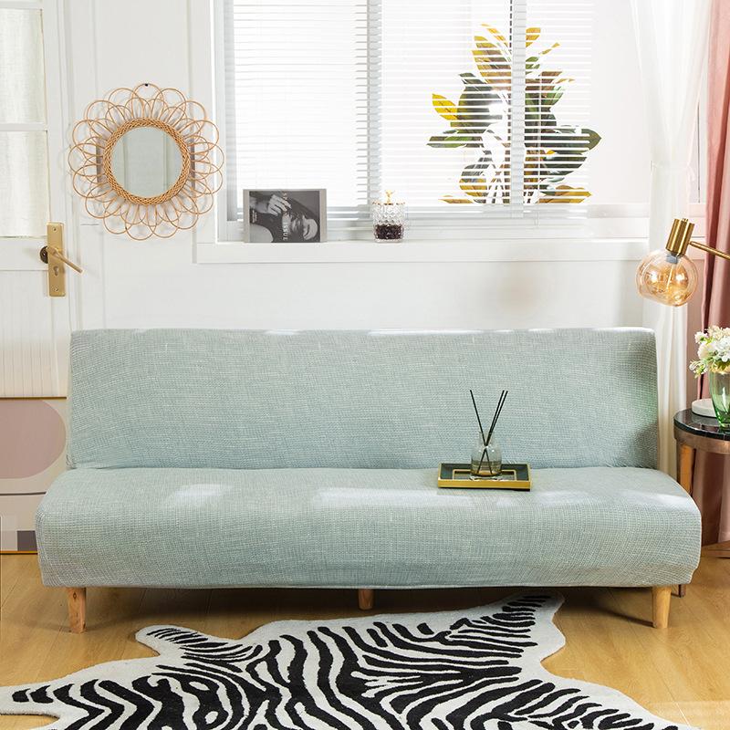 All-Inclusive Folding Sofa Bed Cover Stretch One-Piece Sofa Cover Without Armrest Can Be Used Directly