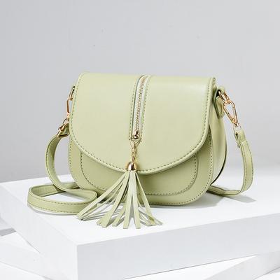 Fashionable New Women'S Handbag Classic Versatile Shoulder Bag Large Capacity Tassel Crossbody Bag Girl Flip Small Square Bag