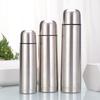Double-layer Vacuum Flask Silver Thermos Coffee Mug Thermal Water Bottle  Travel