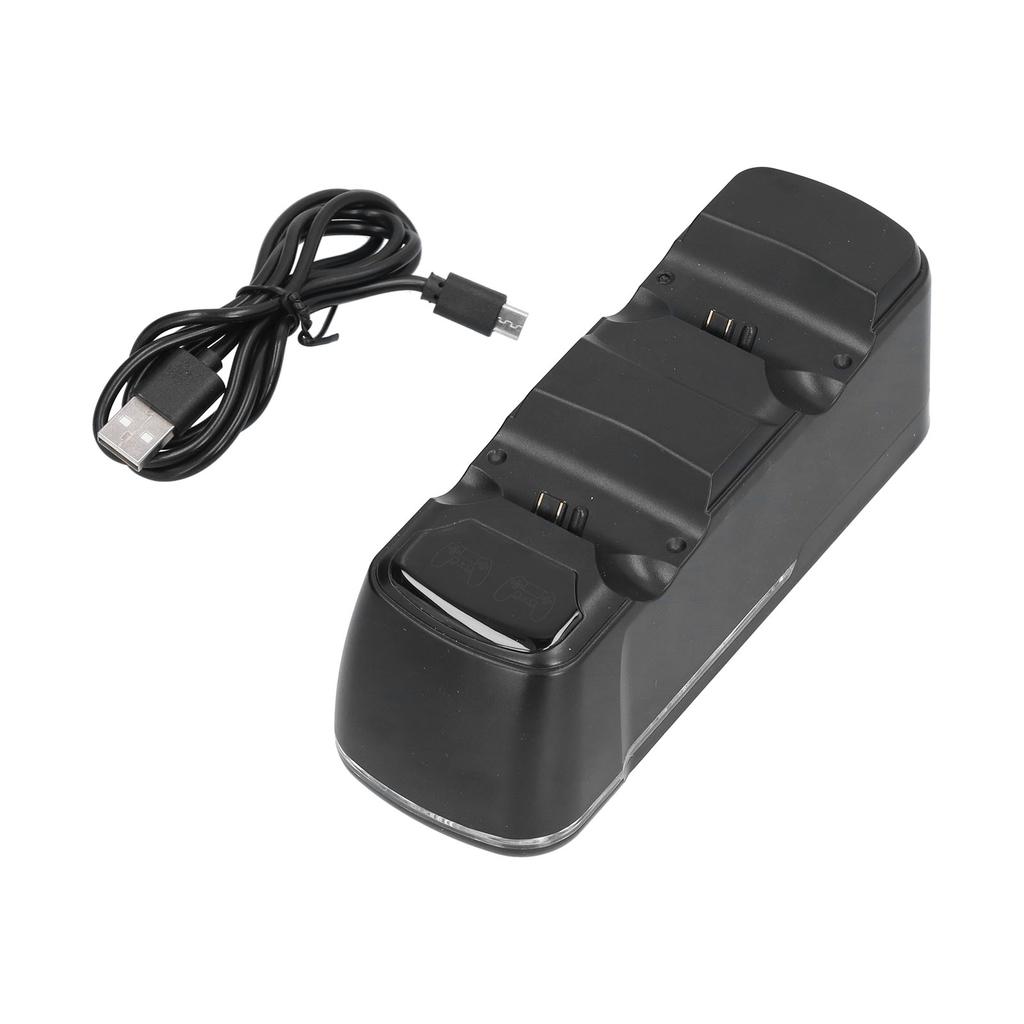 Controller Ladeständer Basis Dockingstation USB Dual Controller Ladegerät für PS4 Schwarz