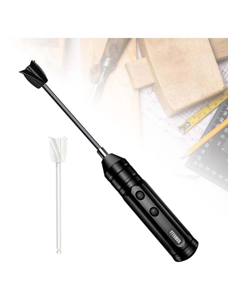 Epoxy Resin Mixer with 2 PCS Epoxy Mixer Paddles Rechargeable Powerful Slow Motor for Epoxy Resin Silicone Paint Mixing