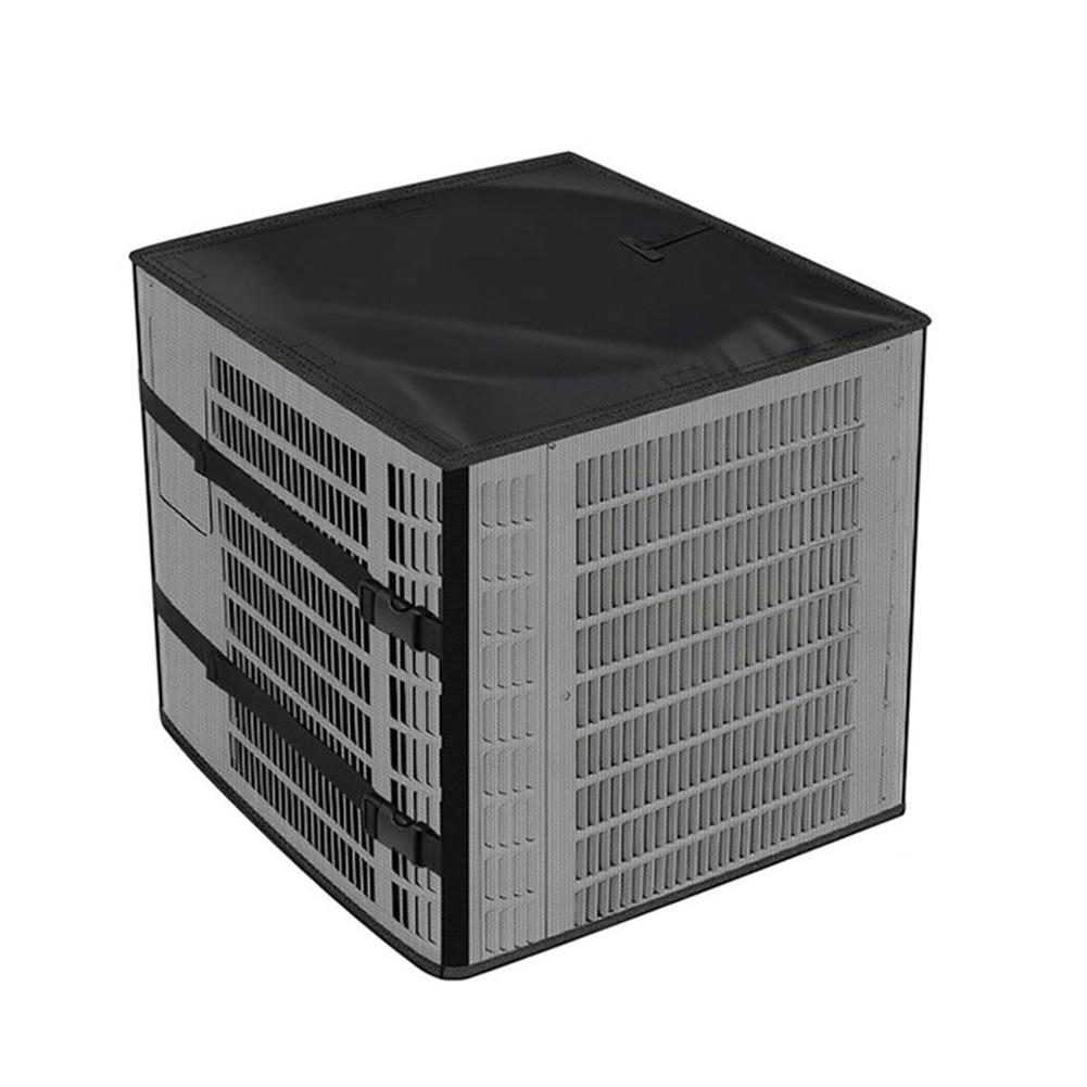 1pc Air Conditioner Cover Full Mesh With Waterproof-Top AC Unit Cover Breathable Protection Cover For All Season