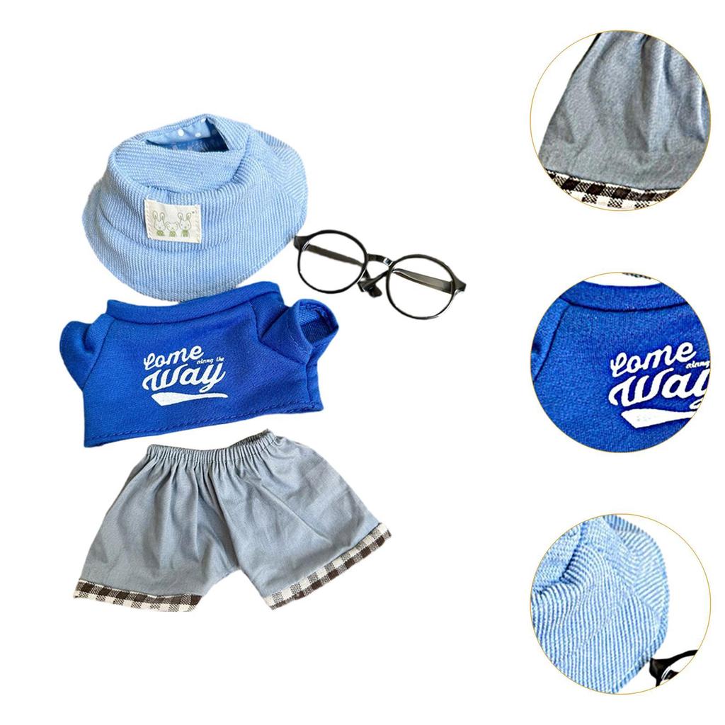 15cm Doll Clothes,Doll Pants Outifits Costumes,Girls Gift,Casual Wear Girl Doll Clothes,Cute Doll Clothes Suit for Doll Kids
