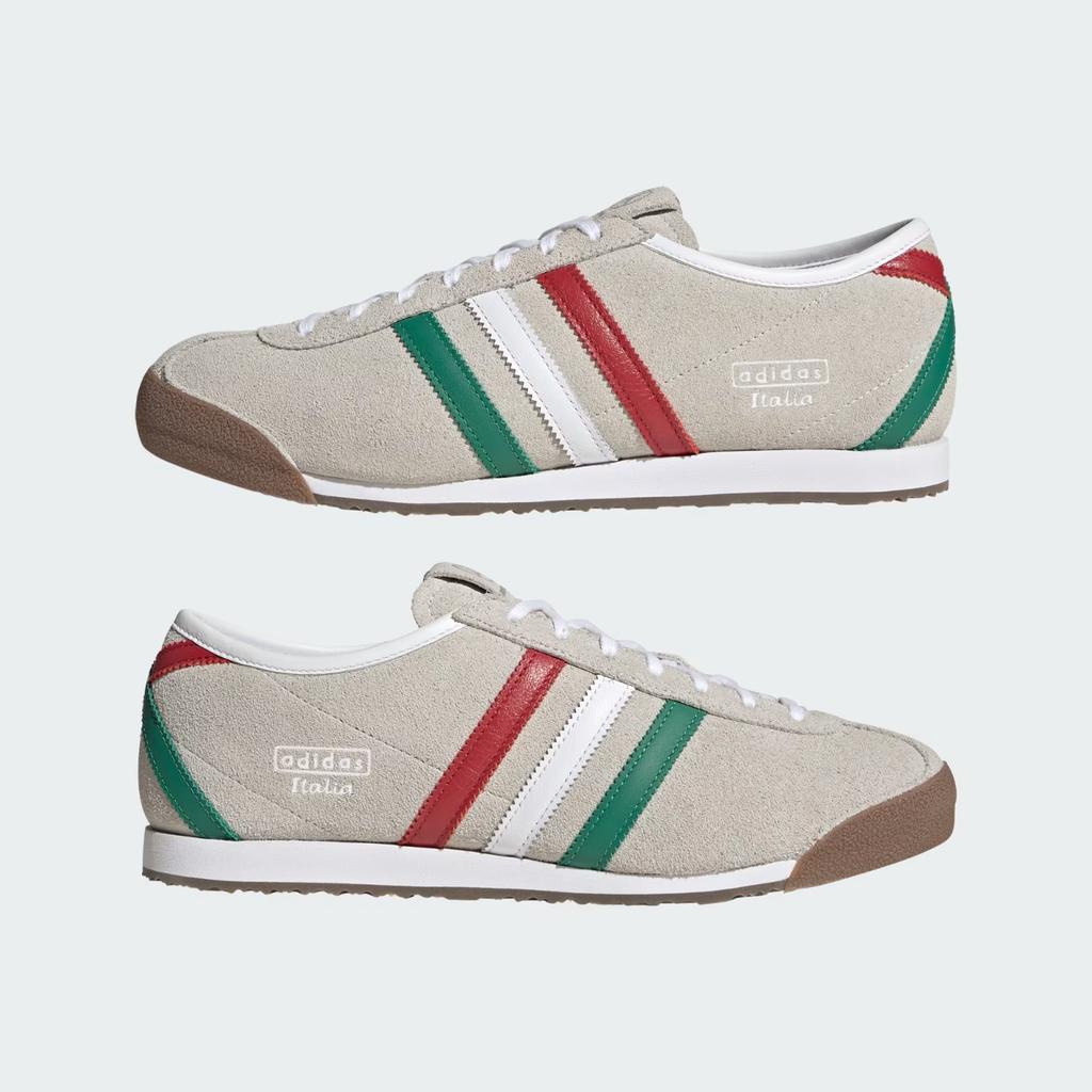 KJ1199 Mercedes Adidas Italia 70s Cloud White Bold Green Power Red (Men's)