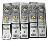 Set of 5 BlantWrap Double Platinum Blunt Wrap Double Platinum 5 Packets (Silver (Berries)) [Item]