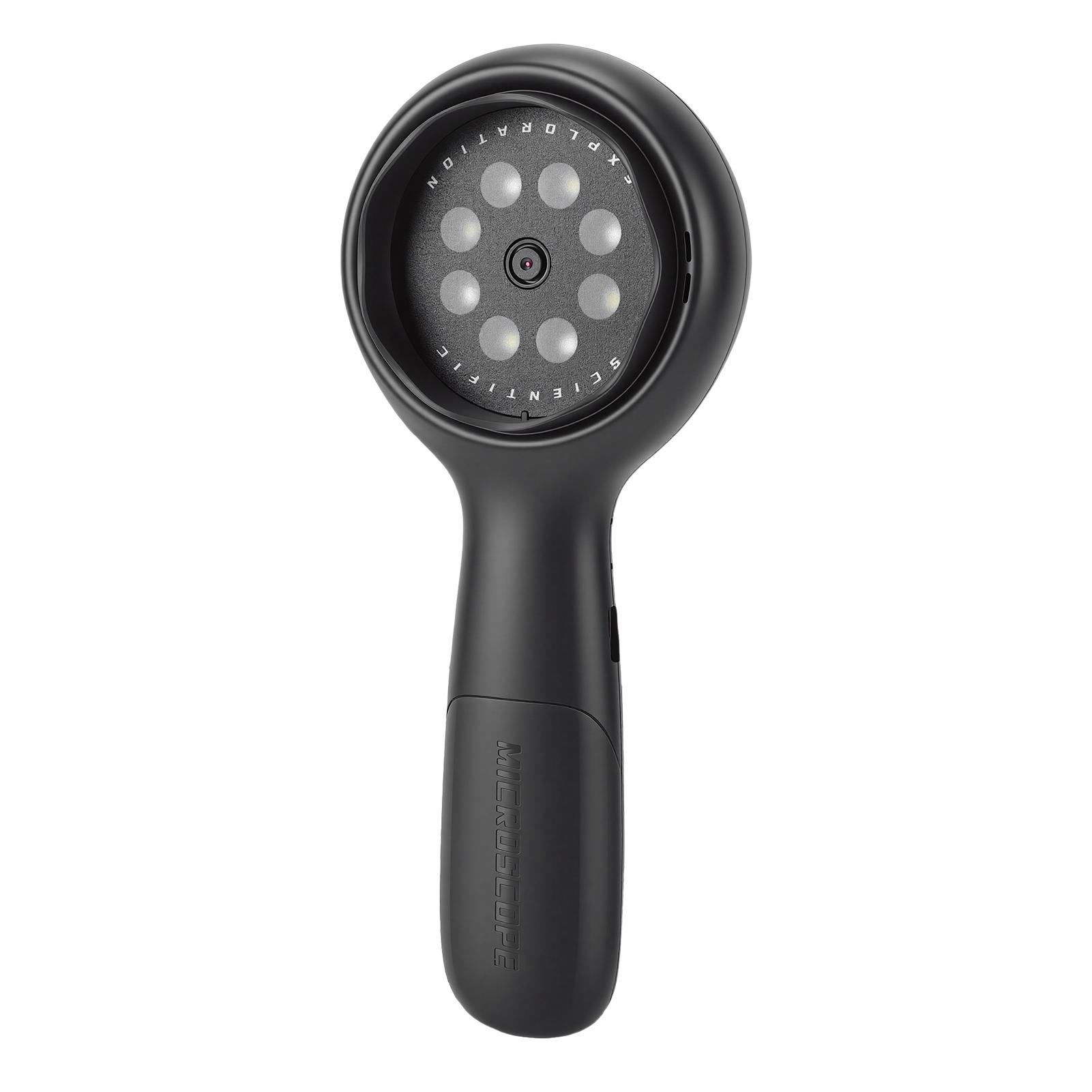 

Microscope for Kids 2MP 8X Zoom Handheld Digital Microscope with 2 Inch Screen for Boys Girls Black
