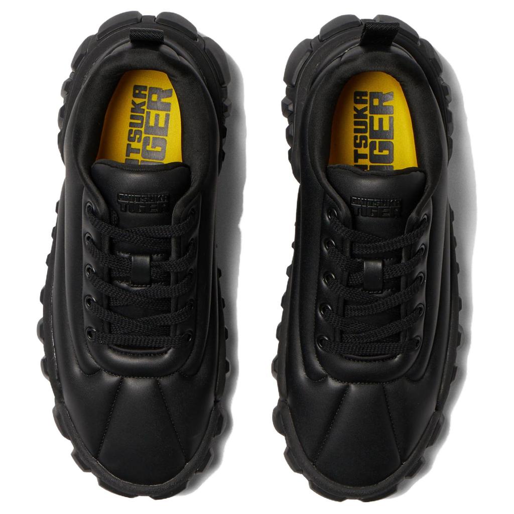 Onitsuka Tiger Dentigre Puff 2.0 Comfortable Non-Slip Durable Low-Top Casual Shoes Unisex Casual Shoes Black 1183C362-001