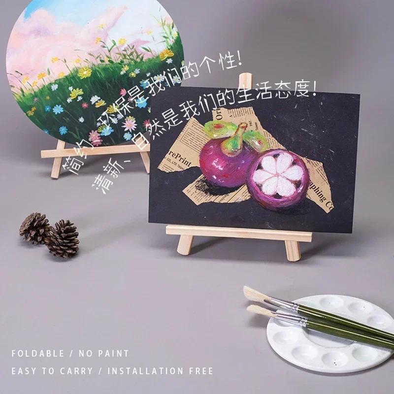 Multifunctional Wooden Easel for Photo Children Painting Easel Stand Painting Craft Poster Holder Creative Photo Holder