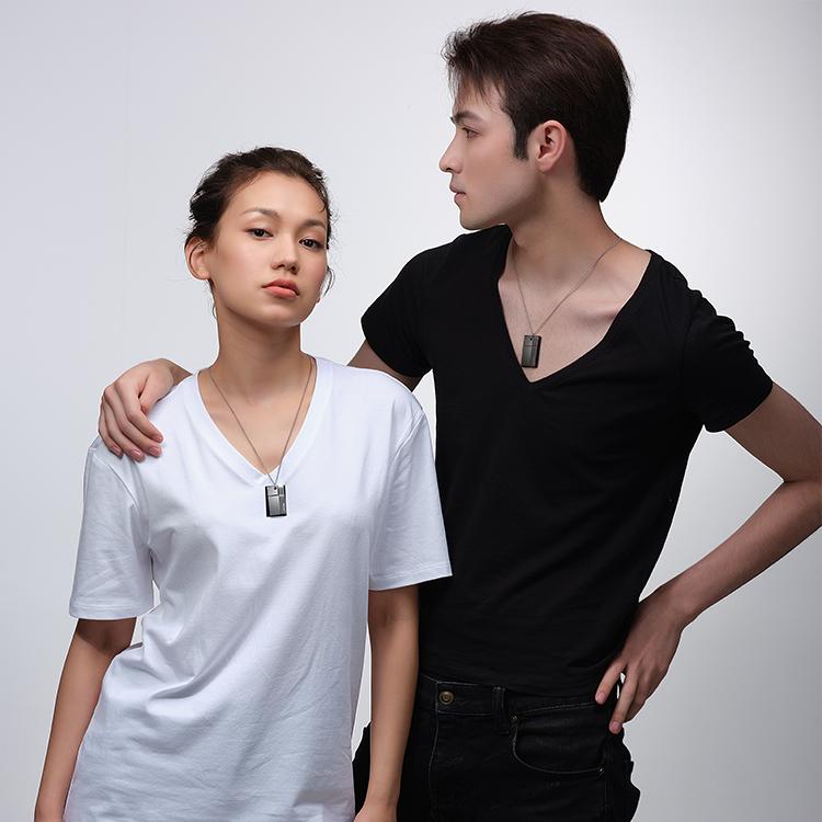 Calvin Klein Deconstructed Series Modern Two-Tone Pendant Necklace Unisex Necklace KJ3PMP290100