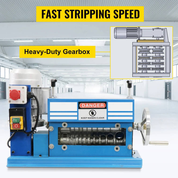 1.5-38mm Electric Cable Stripper Cable Stripper for Copper Recycling