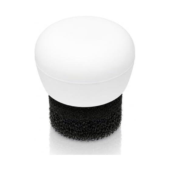 ROUNDS Magnetic Washbasin Sponge with Replacement Sponge, Floating Storage, Water Cleaning, Faucet Area, Silicone Handle, Compact, Foaming, Washroom