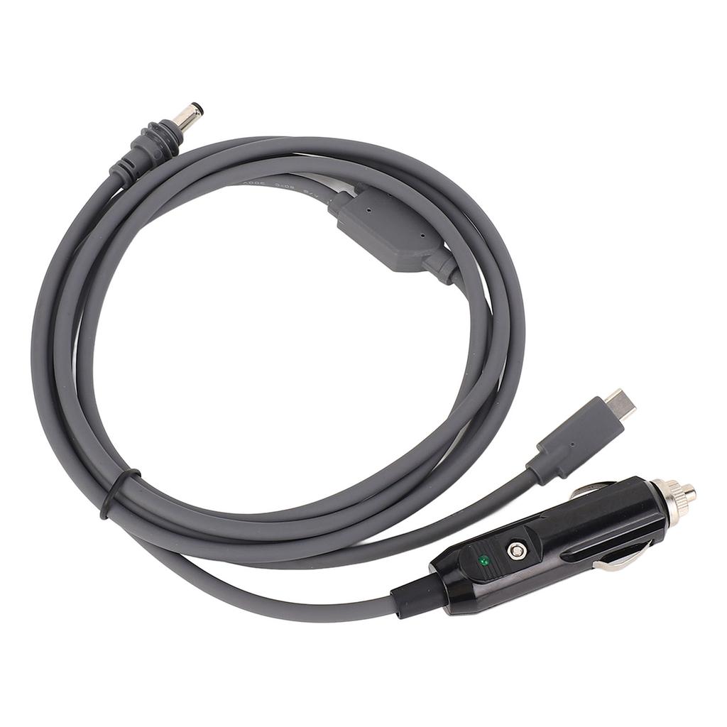 7.5FT Adapter Cable 18AWG USB C and Cigar Lighter To 5.5x2.1mm DC Port Power Cord for Mini Dish