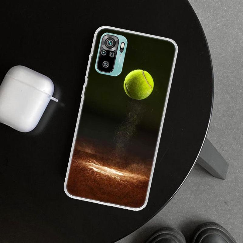 Tennis Sport Phone Case Cover for Xiaomi Redmi Note 15 14 13 12 11 Pro Plus 14S 12S 11S 11T 11E 10S 10 Customized Fundas Redmi N
