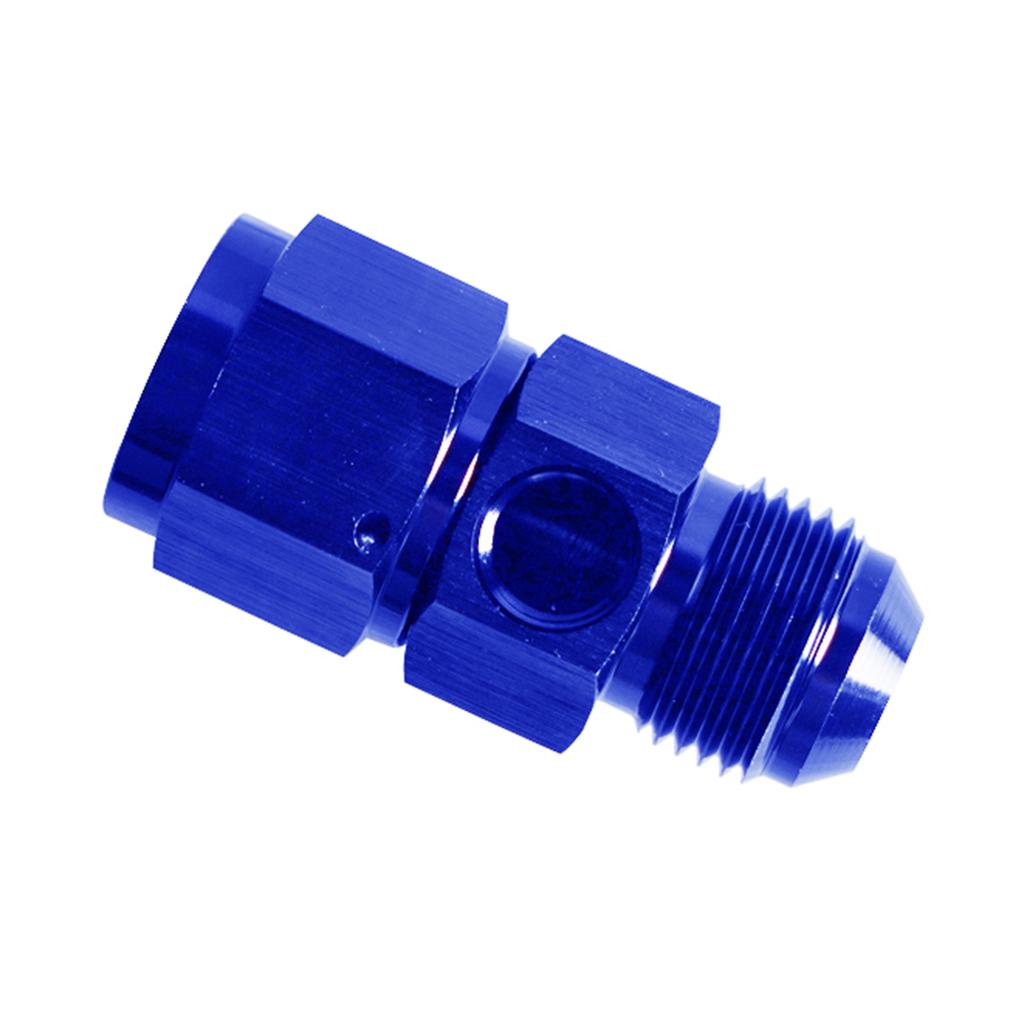 AN4 AN6 AN8 AN10 AN12-1/8NPT AN Swivel Joint Connection Aluminum Alloy Used for Oil-Gauge Sensor Side Port Adapter
