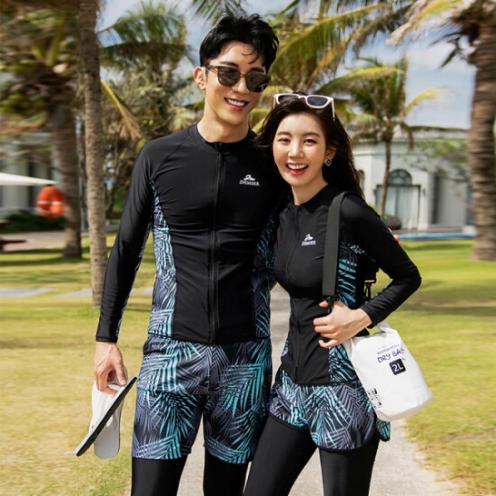 Fruitry Unisex Rash Guard Set Mint M 3xl