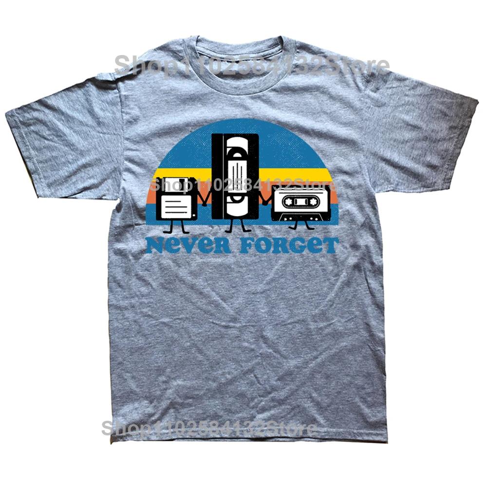 Never Forget Sarcastic Graphic Music Tshirt WoCotton T-Shirt Top Summer Oversized T-Shirt Loose Tops Clothes