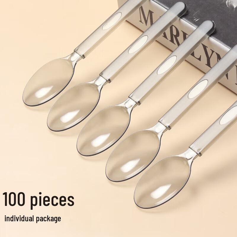 Disposable Individually Wrapped Spoons