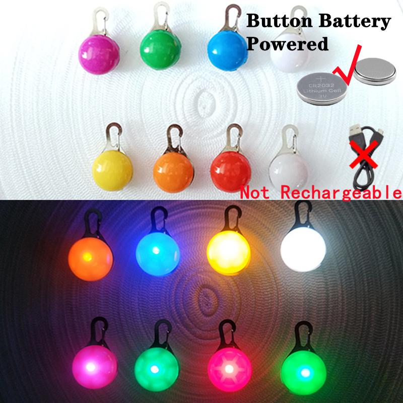 USB-Ladung Leuchtender Hundehalsband mit Anhänger Abnehmbar Luxus LED-Licht Hell Für Kleine Hunde Katze Nachtsicherheits-Halsband (as the picture,XXL Neck 43-62 CM)