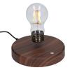 Schwebende Glühbirne Schreibtischlampe 360 Grad Drehung Kabellos LED Magnetische Schwebelampe mit Sockel