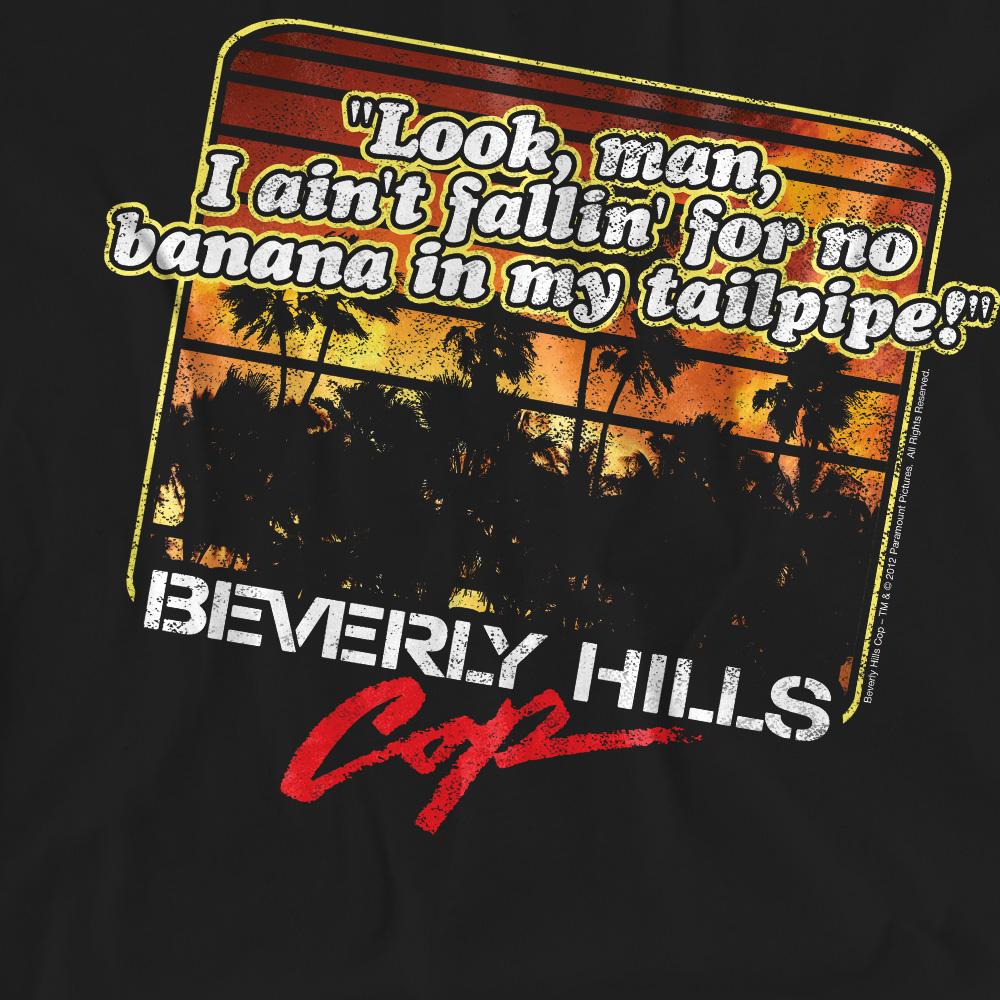 Beverly Hills Cop Unisex Adult Banana In My Tailpipe T-Shirt