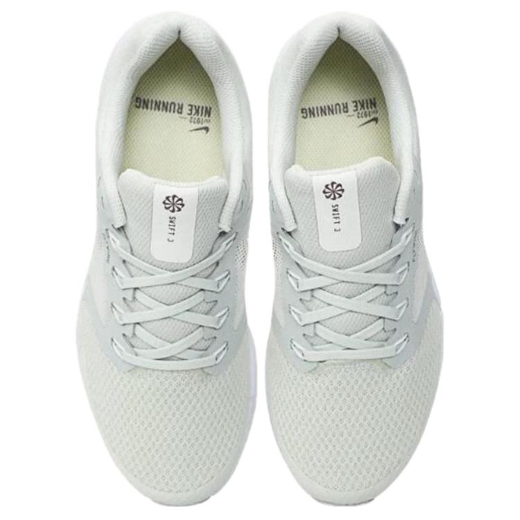 Nike Run Swift 3 Minimalist Comfortable Durable Breathable Supportive Rebound Low-Top Casual Running Shoes Women Sneaker White Gray DR2698-013