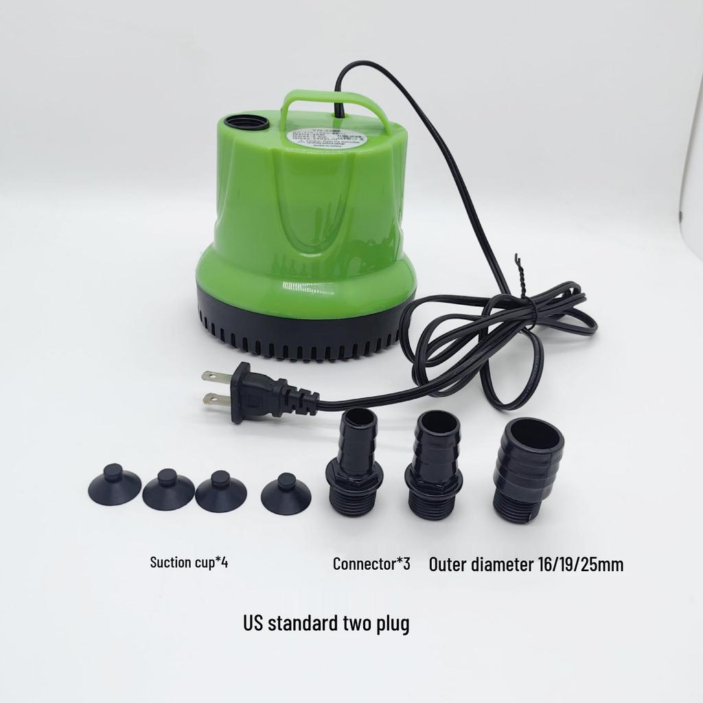 Bomba Sumergible de Fondo para Acuario de 110V para Paisajismo y Circulación de Agua