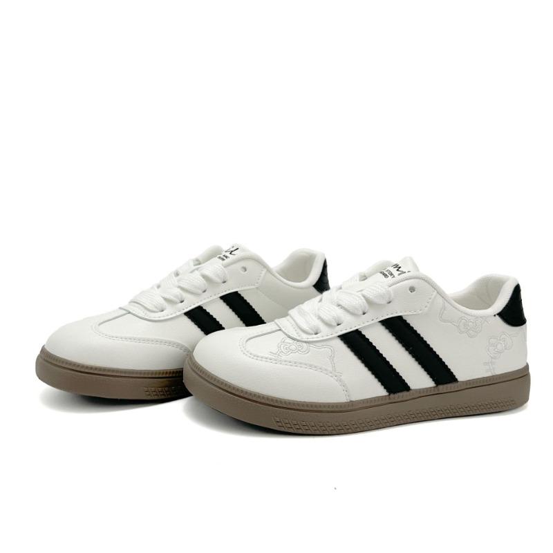 - Cute Cat Embroidery Women's New Versatile Board Shoes Casual Little White Shoes Women