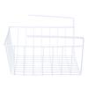 Metal Wire Under Shelf Hanging Storage Basket Space Saving Cabinet Organizer Holder for Bookshelf Kitchen Closet Office