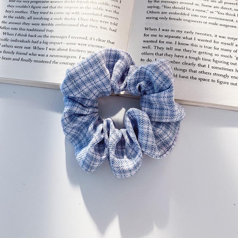 Korean JK College Style Hair Accessories Set: Cute Hair Ring, Headband, Rubber Band, and Large Intestine Hair Rope