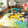 1Pc Superhero Pikachu Adventure Rug, Office Carpet Indoor Outdoor Doormat, Non-Slip, Comfortable, Living, Christmas Halloween, Xmas Gift S1271